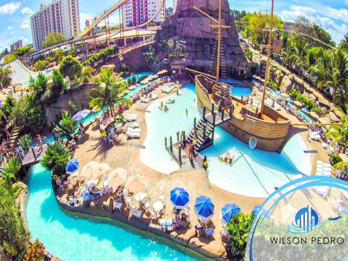 Piazza Diroma - Acqua Park E Splash カルダス・ノバス エクステリア 写真